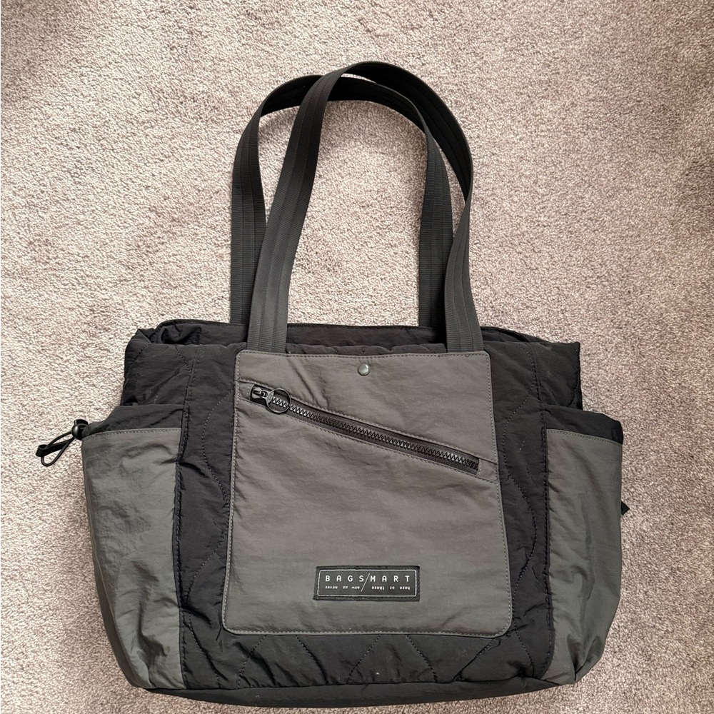 Bagsmart Green and Black Tote bag